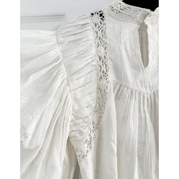 Isabel Marant Etoile "Jassie" Blouse in White, Size 34 (fits like XS) - Picture 7 of 14
